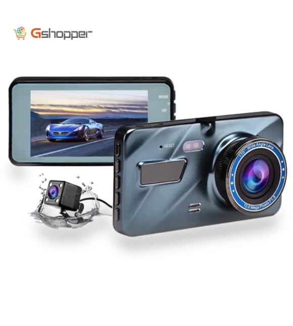 4-inch Car 2.5D High-Definition 1080P Dual Recording Car Recorder — Dashboard Cameras