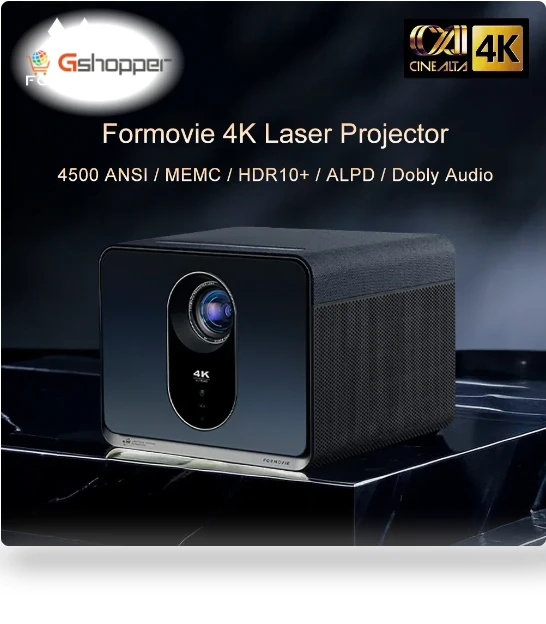 4K Laser Projector — Home Theater Projectors, Formovie