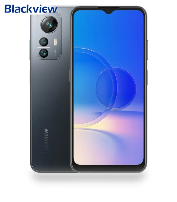 6.5'' 90Hz Display Unisoc T606 Octa Core 8GB+128GB 50MP Camera 4G Smartphone — Mobile Devices & Accessories, Blackview