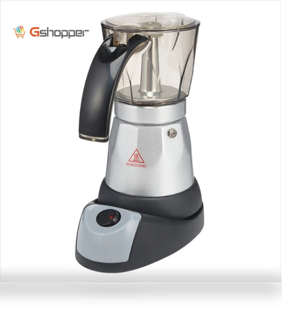 Aluminum Alloy Electric Mocha Coffee Maker Filter — Coffee Makers
