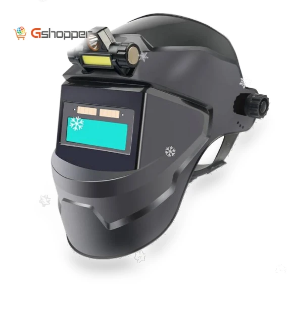 Auto Darkening Welding Head-mounted Lightweight Protective Mask — Welding Helmets