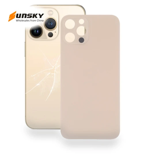 Big Camera Hole Glass Back Battery Cover — Back Covers