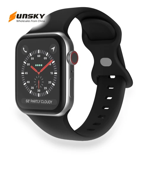 Butterfly Buckle Silicone Watch Band — Girls' Watch Straps