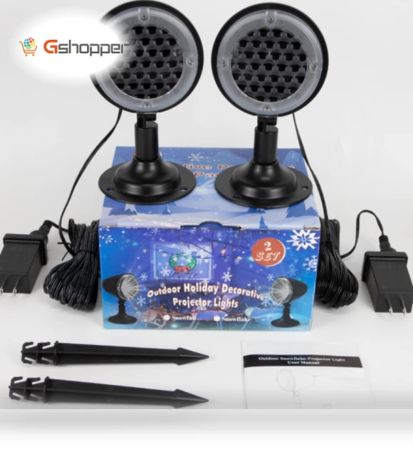 Christmas Snowflake Projector Light — Outdoor Light Projectors