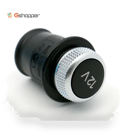 Chrome Plated Cigarette Lighter Cover — Car Pedals & Accessories