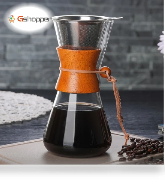 Heat-resistant glass coffee pot — Coffee Makers
