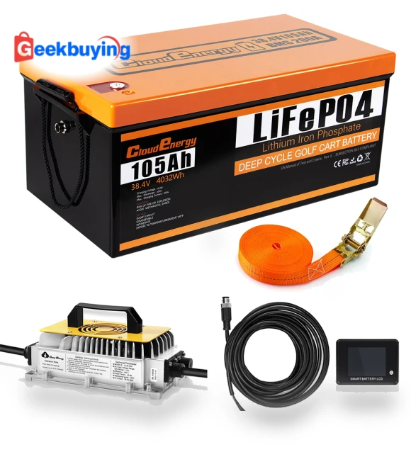 LiFePO4 Golf Cart Battery — Battery Chargers, Cloudenergy