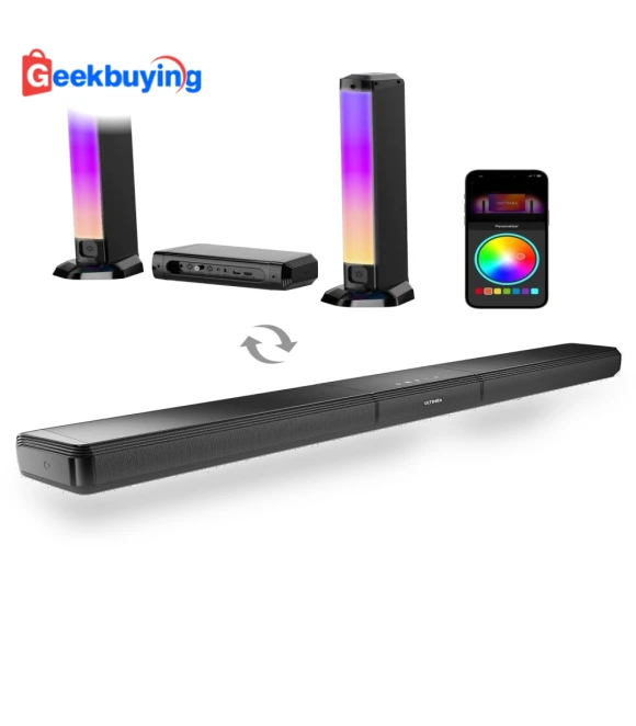 Lighting Soundbar — Home Entertainment Systems, Ultimea
