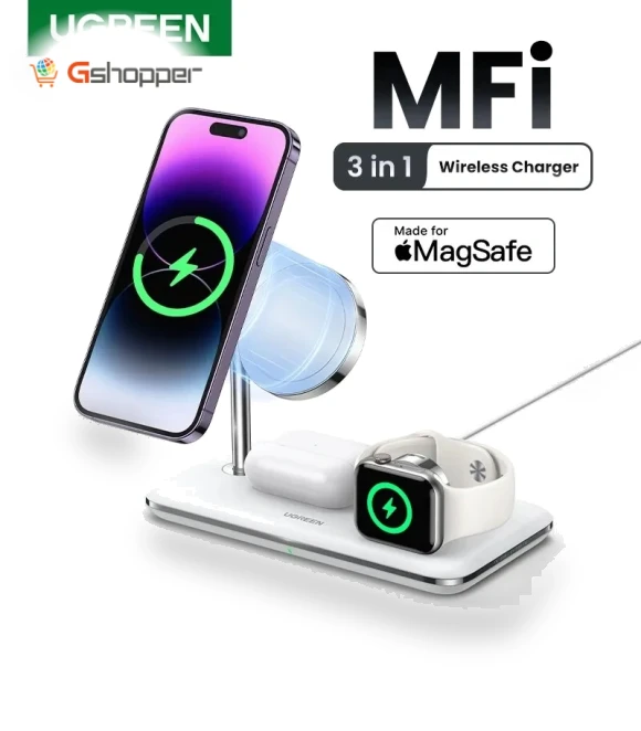 Magnetic 25W Wireless Charger Stand — Chargers, UGREEN