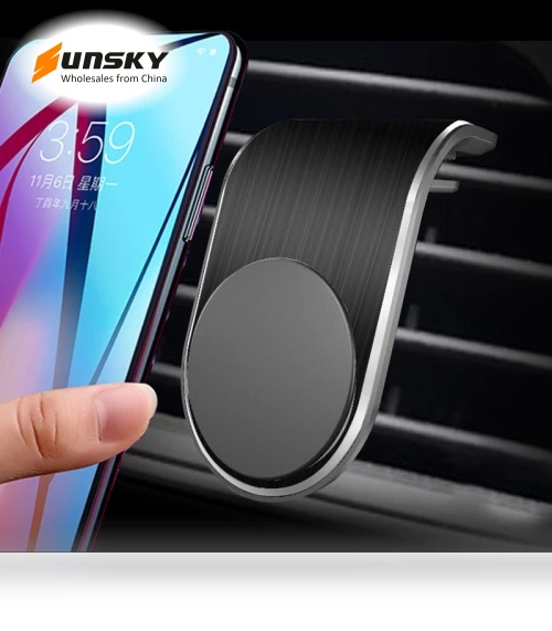 Metal Magnetic Air Outlet Mobile Phone Holder — Vehicle Phone Holders