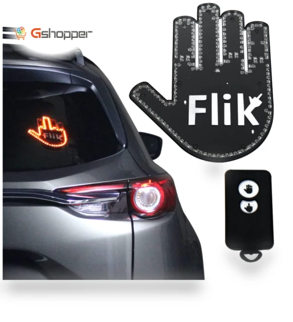 Middle Finger Light — Car Essentials, FLIK
