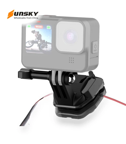 Motorcycle Windshield Action Camera Mount Clip — Mounts & Clamps, PULUZ