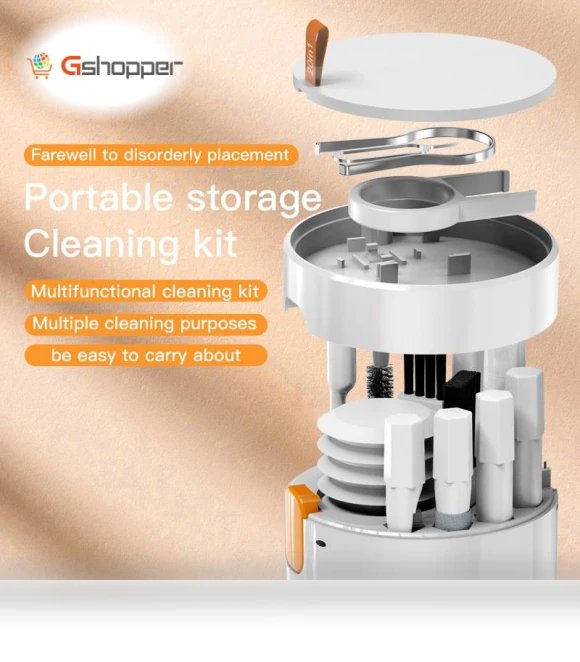 Multifunctional Computer Keyboard Bluetooth Headset Cell Phone Screen Cleaning Sterilization Cleaning Kit — Repair Kits