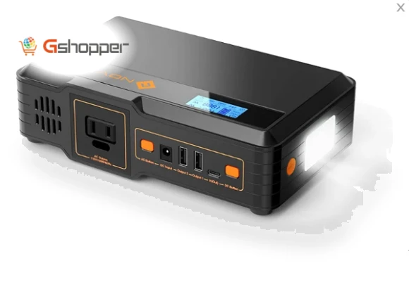 Portable Laptop Charger with Battery Pack and AC Outlet — Portable Power Solutions