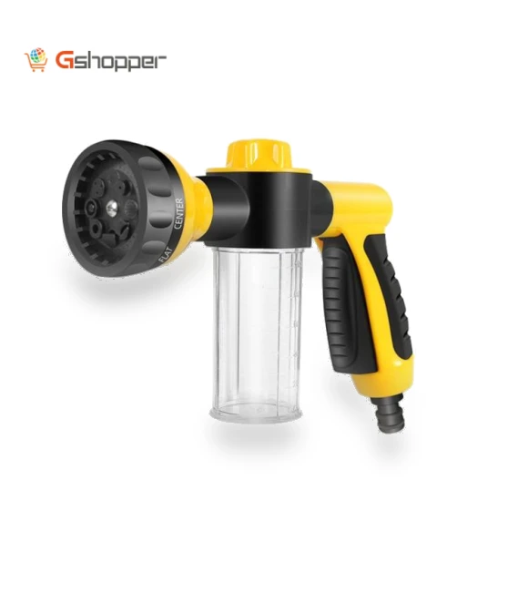 Portable Multi-Function Car Foam Washing Machine — Nozzles & Attachments