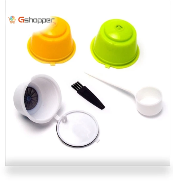Reusable Coffee Capsule Set — Capsules & Pods