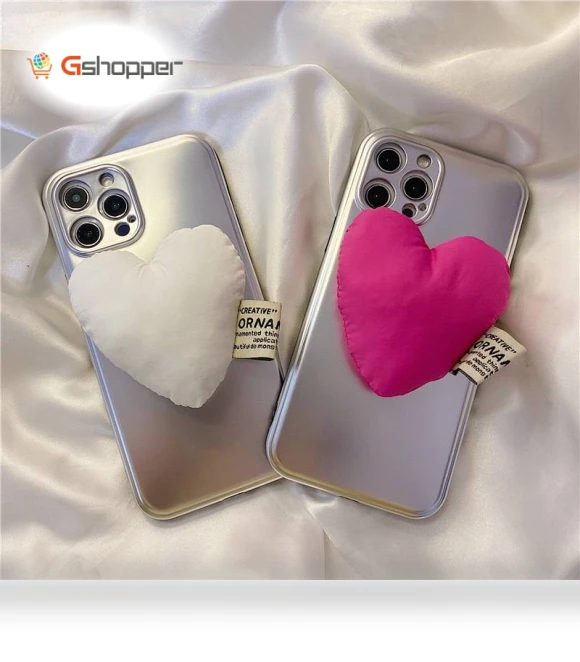 Solid Color Decompression Air Cushion Cell Phone Rings — Bumpers