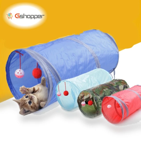 Two-Way Tunnel Storage Folding Cat Channel — Tunnels