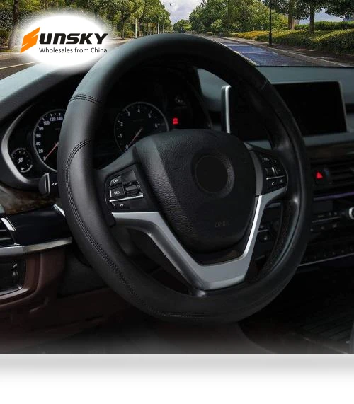 Universal Microfiber Steering Wheel Cover — Accessories