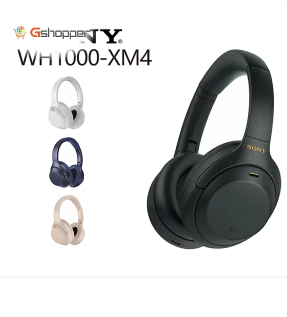 Wireless Industry Leading Noise Canceling Overhead Headphones — Over-Ear Headphones, Sony
