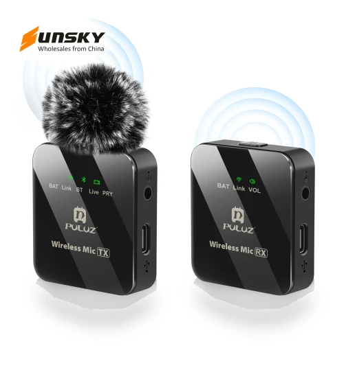 Wireless Lavalier Microphone — Wireless Systems, PULUZ