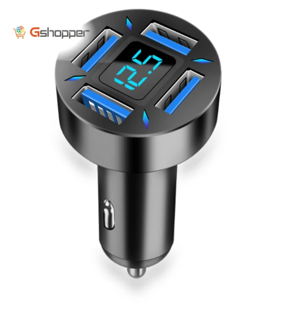 4-port car charger — Chargers