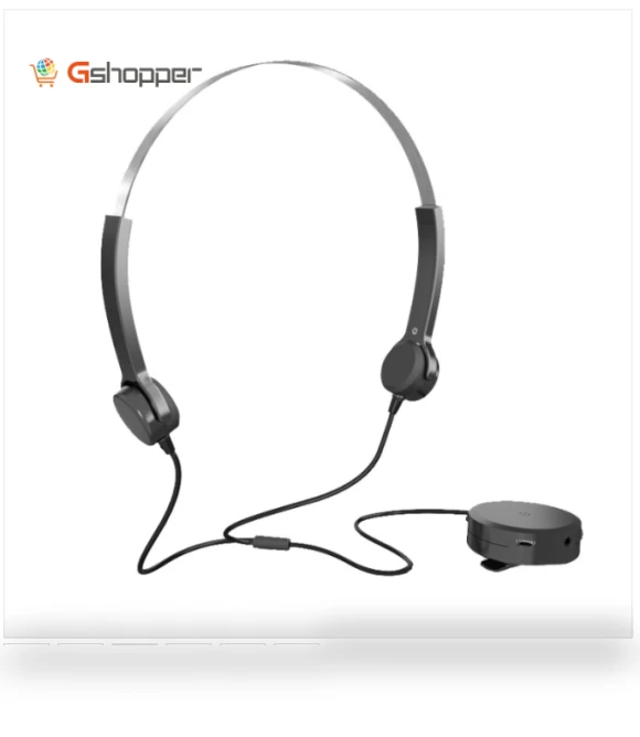 Bone Conduction Wired Earphone Charging Hearing Aid — Hearing Support