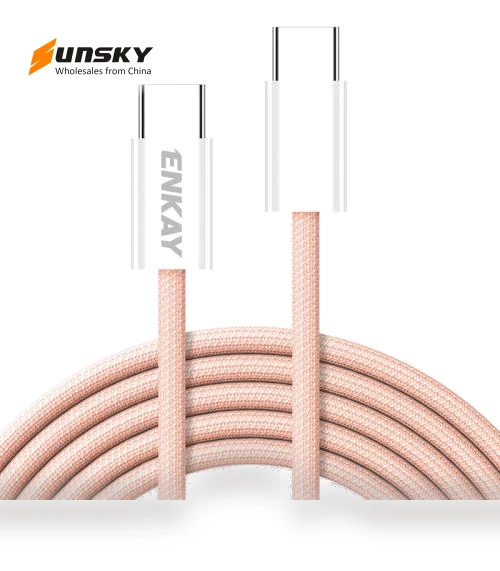 Candy Color 60W USB-C to Type-C Charging Data Cable — Cables, ENKAY
