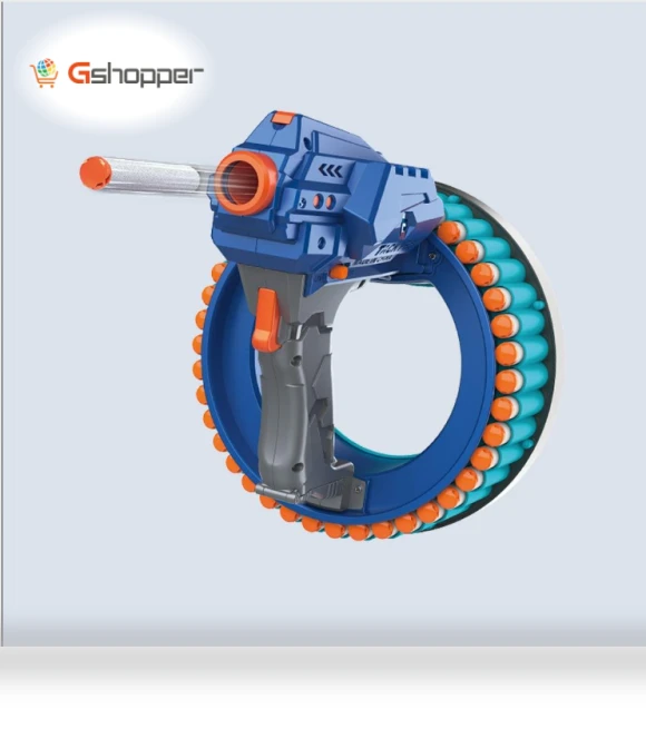 Electric Soft Bullet Gun Shaped Ring Launcher — Blasters & Foam, Youpin