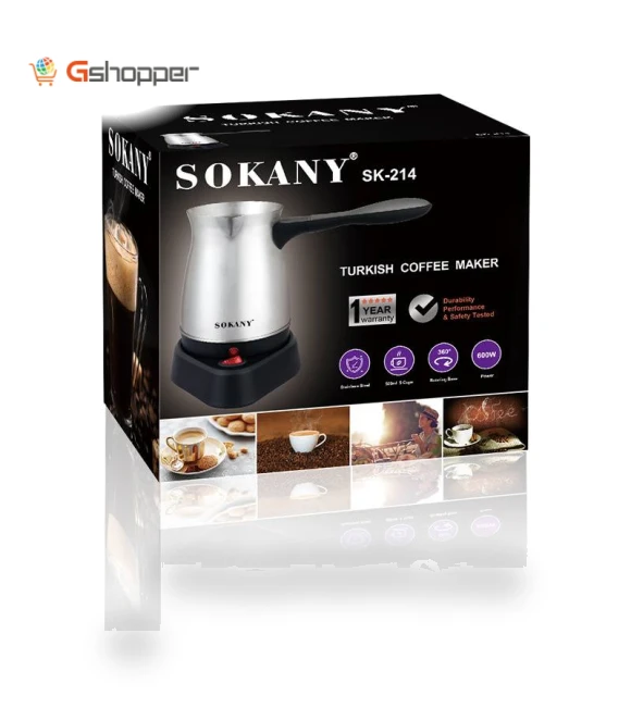 Electric Turkish Coffee Pot — Kettles & Tea Machines, SOKANY