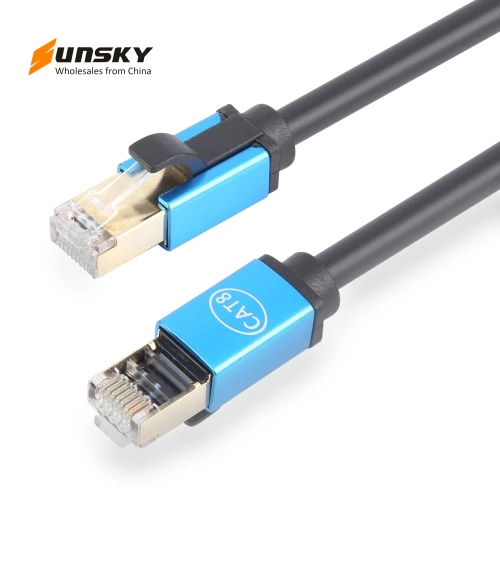 High-Quality Thin CAT8 Ethernet Cable — Cat 5e