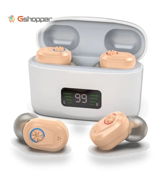 In-Ear Moving Iron Performance Digital Display Sound Amplifier Hearing Aid Headphones — Audio Gear