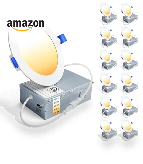 LED Recessed Ceiling Light — Compact Fluorescent, Ensenior
