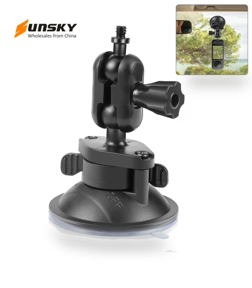 Magic Arm Suction Cup Mount — Vehicle Mounts, PULUZ