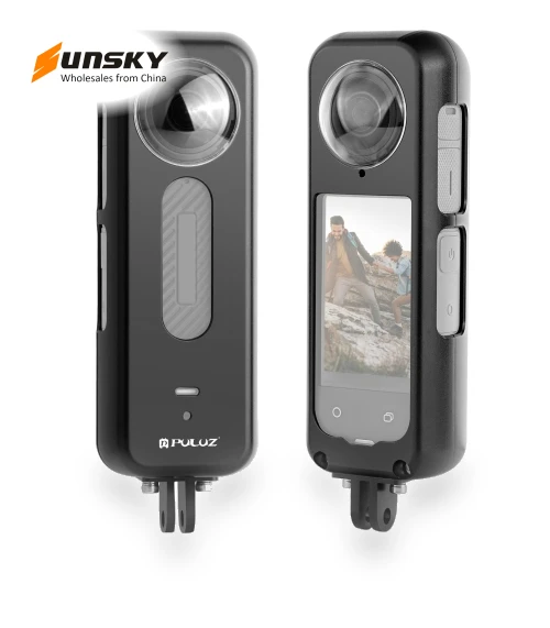 Metal Protective Cage Rig Housing Frame with Lens Protector — Lens Supports, PULUZ