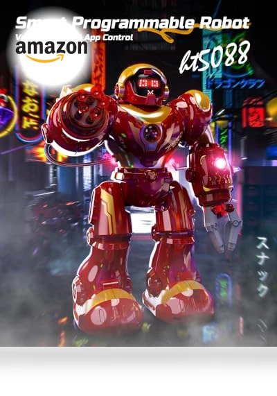Programmable Dancing Robot with Voice and APP Control — Interactive Figures & Robots, Holyton