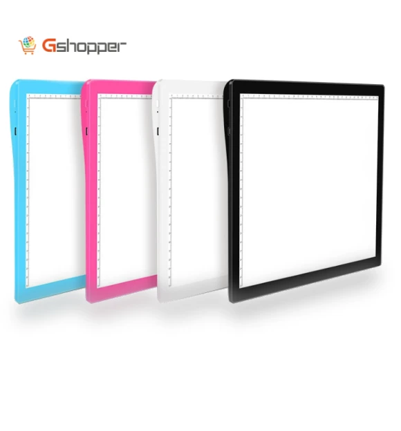 Rechargeable Copy Table Soft Light Eye Protection Wraparound Copy Board Drawing Tablet — Drawing Boards