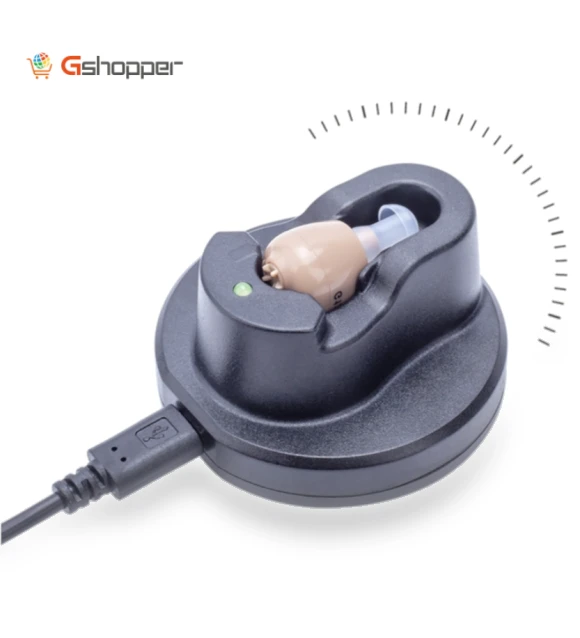 Rechargeable In-Ear Sound Amplifier Hearing Aid — Hearing Support