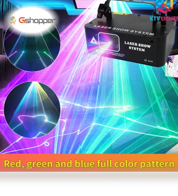 RGB Line Scanning Laser Light — Stage Laser Lights