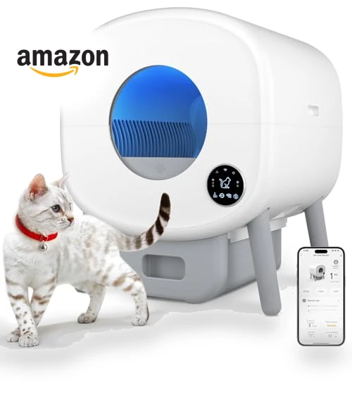 Self Cleaning Litter Box — Smart Pet Feeders, Cumrige