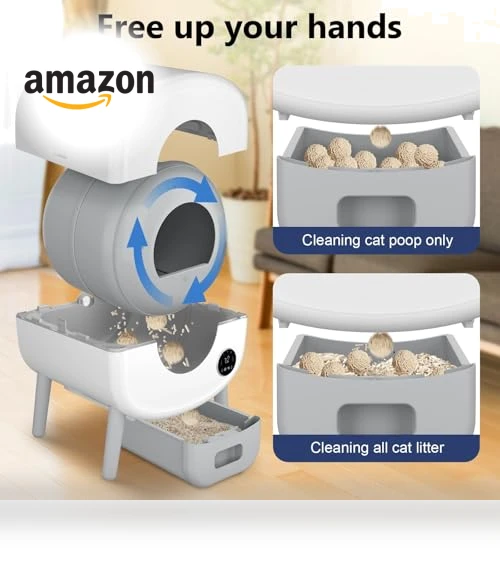 Self Cleaning Litter Box — Smart Pet Feeders, Cumrige