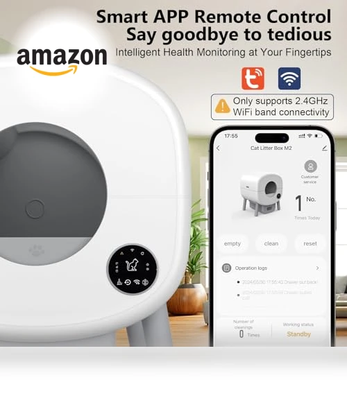 Self Cleaning Litter Box — Smart Pet Feeders, Cumrige