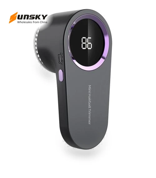 Smart Digital Display Portable Hair Ball Trimmer — Lint Removers