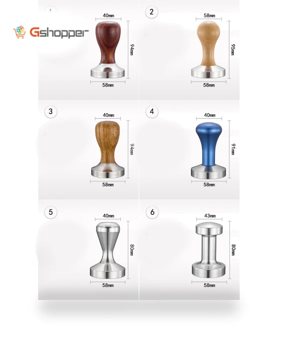 Solid Wood Handle Integrated Coffee Tamper — Tampers