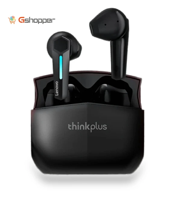 TWS Earbuds Bluetooth 5.3 Earphone HiFi Stereo Deep Bass Semi-in-ear Sports Wireless Headphones with Mic — In-Ear Headphones, Lenovo