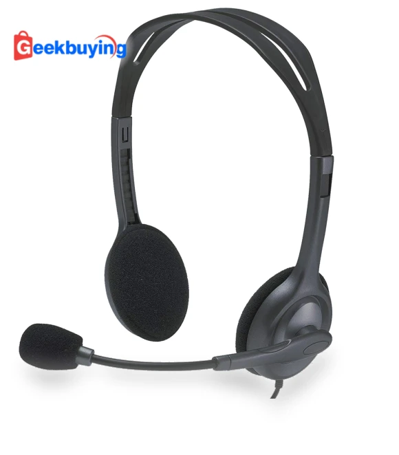 Wired Headset with Noise-cancelling Microphone — Audio Gear, Logitech