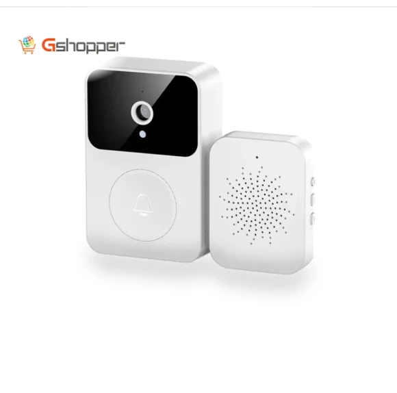Wireless Video Doorbell With Camera — Smart Home Security