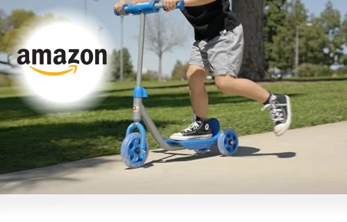 3-Wheel Kick Scooter for Younger Children — Electric Vehicles, Razor