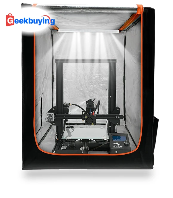 3D Printer Enclosure with LED Lighting — 3D Printing Essentials, Yoopai