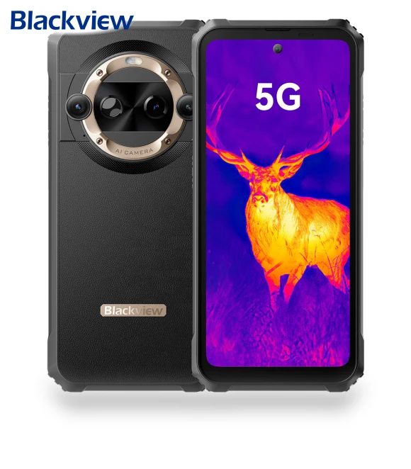 5G Rugged Smartphone with FLIR Thermal Camera — VR Headsets, Blackview